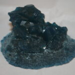 blue large crystal